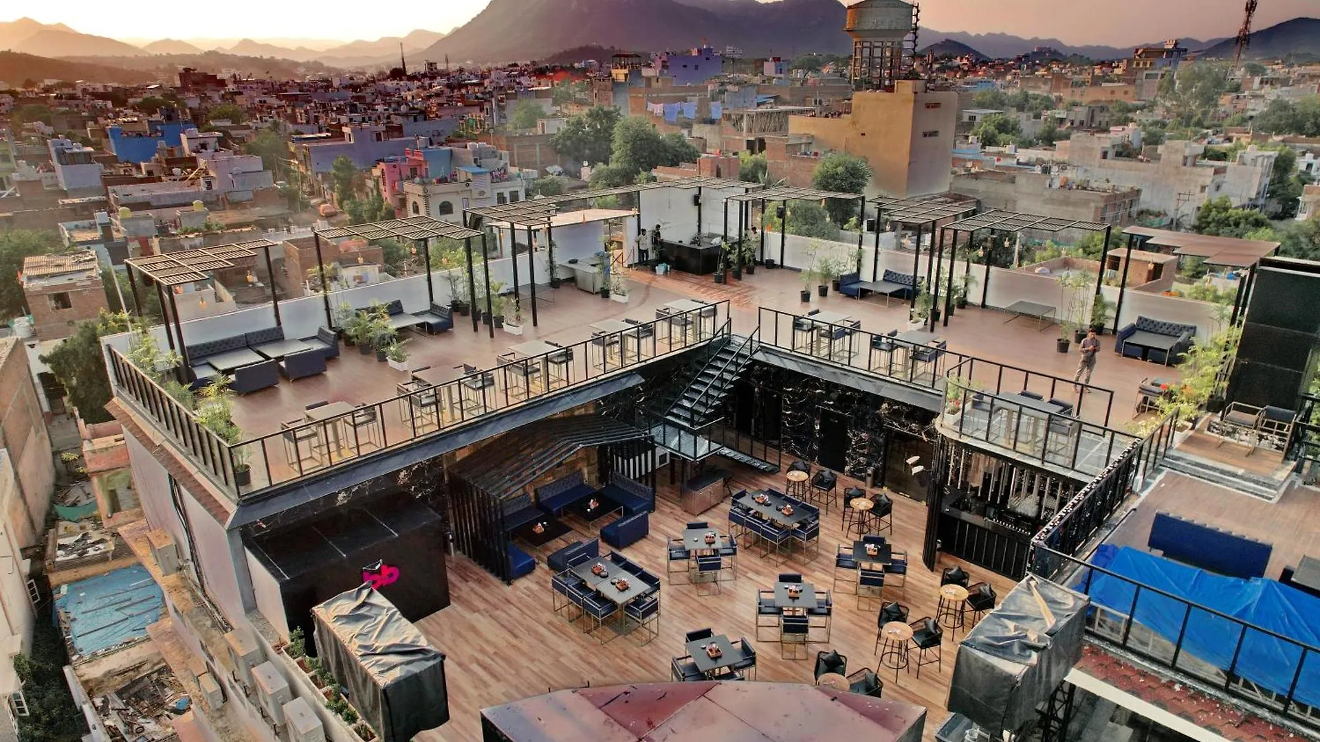 The Courtyard - Beyond Bar & Club Hotel Udaipur 4*,  India